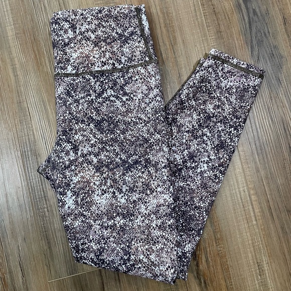 Fabletics | Pants & Jumpsuits | Powerhold Snake Skin Pattern Leggings ...